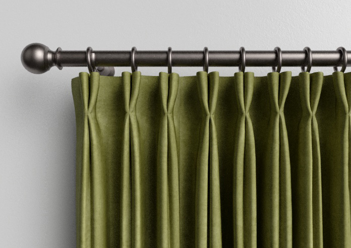 Faux Suede, Olive - Made to Measure Curtains - Image 10